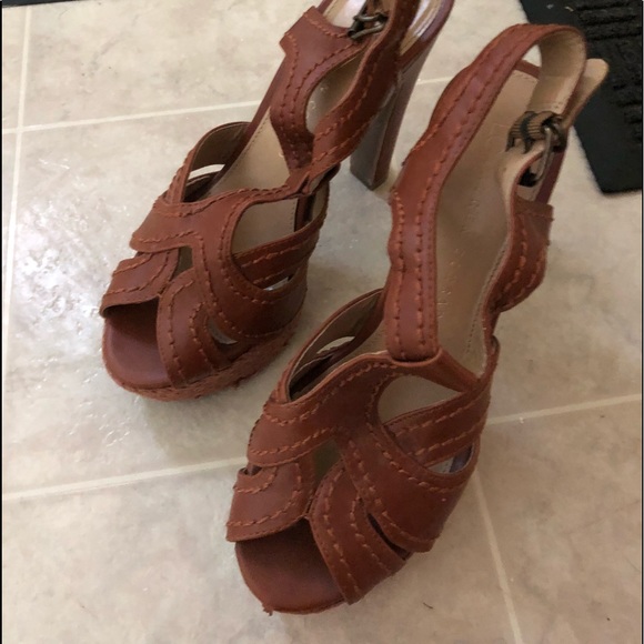 Lauren Conrad open toe shoe - Picture 1 of 2